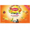 LIPTON - Thé noir parfumés Coffret Découverte - boite de 50 sachets - 88 g Sonico.fr