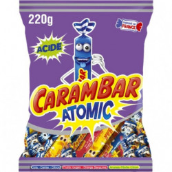 CARAMBAR - Bonbons Atomic Acide - sachet de 220 g Sonico.fr