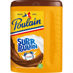 POULAIN - Super Poulain Chocolat en poudre - boite de 1 kg Sonico.fr