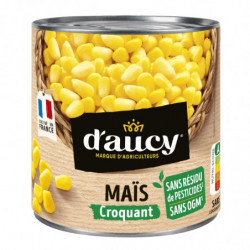 D'AUCY - Maïs sans résidu de presticides - boîte de 285 g Sonico.fr
