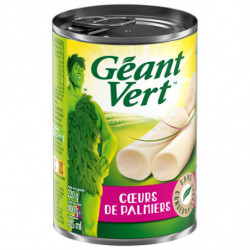 GEANT VERT - Cur de palmiers - boite de 220 g net égoutté Sonico.fr