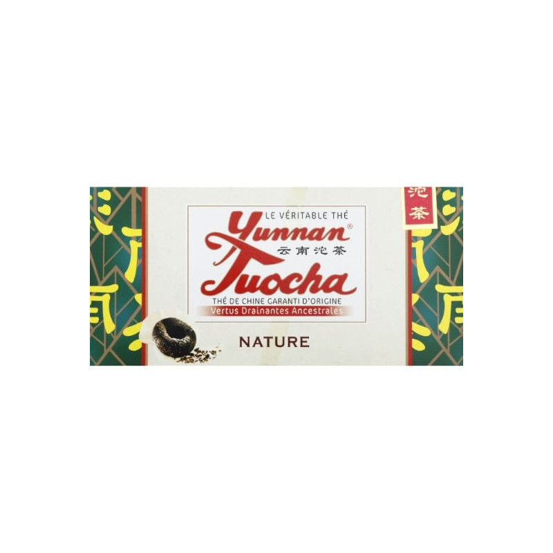 YUNNAN TUOCHA - Thé noir nature - Thé de Chine - 25 sachets individuels - 50g Sonico.fr