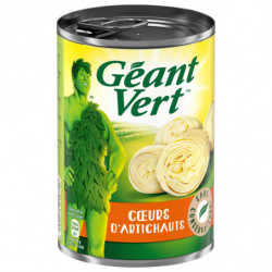 GEANT VERT - Curs d'artichauts - boite de 240 g net égoutté Sonico.fr
