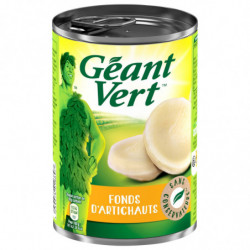GEANT VERT - Fond d'artichauts - boite de 210 g net égoutté Sonico.fr