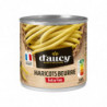 D'AUCY - Haricots beurre extra fins - boîte de 220 g Sonico.fr