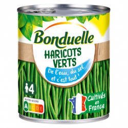 BONDUELLE - Haricots verts extra-fins - boîte de 440 g Sonico.fr