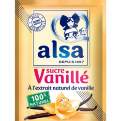 ALSA - Sucre vanillé - 12 sachets - 90 g Sonico.fr
