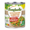 BONDUELLE - Petits pois Doux Carottes vapeur Extra fondants - boite de 530 g Sonico.fr