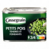 CASSEGRAIN - Petits pois tendres et fondants - boîte de 495 g Sonico.fr