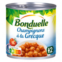 BONDUELLE - Champignons à la Grecque - boite de 400 g Sonico.fr