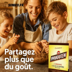 Partagez plus qu’un dessert. Créez des souvenirs avec le cacao Van Houten – uniquement sur Sonico.fr