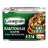 CASSEGRAIN - Ratatouille cuisinée à la provençale - boîte de 660 g Sonico.fr