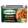 CASSEGRAIN - Légumes et Quinoa cuisinés à la provençale - boîte de 375 g Sonico.fr