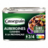 CASSEGRAIN - Aubergines cuisinées à la provençale - boîte de 660 g Sonico.fr