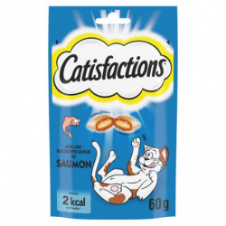 CATISFACTIONS - Friandise pour chat au Saumon - sachet de 60 g Sonico.fr