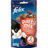 PURINA FELIX - Party Mix Grillade Friandises pour chat - sachet de 60 g Sonico.fr