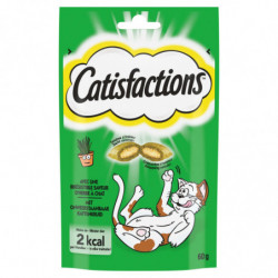 CATISFACTIONS - Friandise pour chat saveur Herbes à chat - sachet de 60 g Sonico.fr