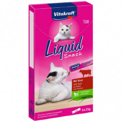 VITAKRAFT - Liquide Snack Buf - boite de 90 g Sonico.fr