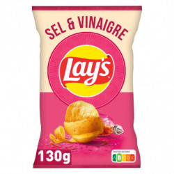 LAY'S - Chips Sel Et Vinaigre - sachet de 130 g Sonico.fr