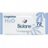 BIOLANE - H2O Lingettes Bébé épaisses biodégradables - sachet de 72 lingettes Sonico.fr