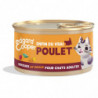 EDGARD COOPER - Pâtée pour chat en sauce au poulet - boîte de 85 g Sonico.fr