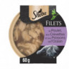 SHEBA - Pâtée pour chat Adulte Filets de poulet de poissons de l'Océan et crevettes - barquette de 60 g Sonico.fr