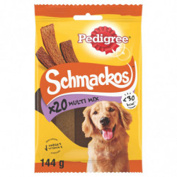 PEDIGREE - Schmackos Multi Mix Récompense pour chien - sachet de 144 g Sonico.fr