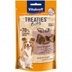 VITAKRAFT - Treaties Bits biscuit pâté de foie Récompense pour chien - sachet de 120 g Sonico.fr