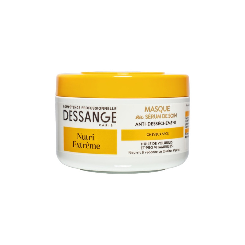 DESSANGE - Masque Cheveux Nutri-Extrême Anti-déssèchement Cheveux Secs - flacon de 250 ml Sonico.fr