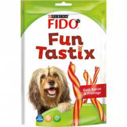 PURINA - Fido Fun Tastix aux Bacon et Fromage Friandises pour Chien - paquet de 450 g Sonico.fr