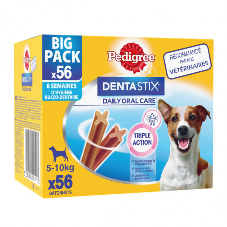 PEDIGREE - Dentastix Récompense pour chien de petite taille - boite de 56 - 880 g Sonico.fr