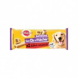 PEDIGREE - Jumbone Son Os à Macher Recompenses pour Chien moyen - sachet de 2 - 180 g Sonico.fr
