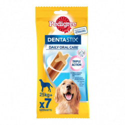 PEDIGREE - Dentastix Récompense pour chien grands batonnets - sachet de 7 - 270 g Sonico.fr