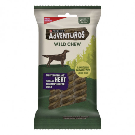 PURINA - Adventuros gibier Wild Chew Bâtonnet à mâcher pour chien mini - sachet de 150 g  Sonico.fr