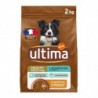 ULTIMA - Light Adulte au poulet Croquettes pour chien medium maxi - sac de 2 kg Sonico.fr
