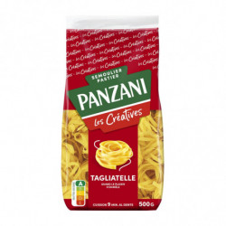 PANZANI - Pâtes Tagliatelle Les Créatives - paquet de 500 g Sonico.fr