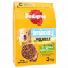 PEDIGREE - Junior Volaille et aux légumes Croquettes pour chien - sac de 3 kg Sonico.fr