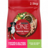 PURINA ONE - Contrôle du poids Croquettes chien Medium Maxi stérilisé à la dinde riz - sac de 2,5 kg Sonico.fr