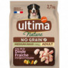 ULTIMA - Nature No Grain Adulte à la dinde sans céréales Croquettes pour chien Medium Maxi - sac de 2,7 kg Sonico.fr