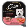 CESAR - Veau tendre et aux Carottes Pâtée pour chien - barquette de 300 g Sonico.fr