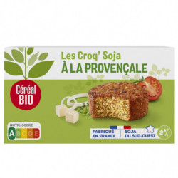 CEREAL BIO - Galettes Croq'soja à la provençale Bio - paquet de 2 galettes de 100 g Sonico.fr