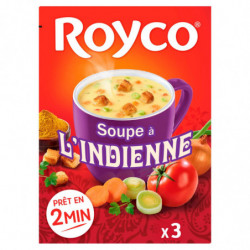 ROYCO - Soupe À L'Indienne déshydratée - boite de 75 g Sonico.fr
