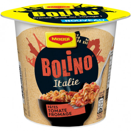 MAGGI - Bolino Italie Pâtes deshydratées Tomates Mozzarella - pot de 69 g Sonico.fr