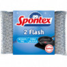 SPONTEX - Flash Eponge - paquet de 2 Eponges grattantes Sonico.fr