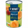 ST MAMET - Fruits au sirop abricots - boite de 235 g net égoutté Sonico.fr