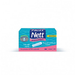 NETT - Tampons Hygiénique Mini ProComfort - boîte de 24 tampons Sonico.fr