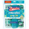 SPONTEX - Lavette microfibre Mosaik XL - paquet de 3 lavettes Sonico.fr