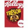 KELLOGG'S - Trésor Céréales fourrées au chocolat noisette - boîte de 410 g Sonico.fr