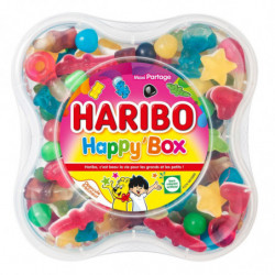 HARIBO - Bonbons Happy Box - boite de 600 g Sonico.fr