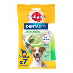 PEDIGREE - Dentastix Fresh Récompense pour chien de petite taille batonnets -  sachet de 7 sticks - 110 g Sonico.fr